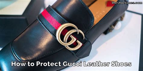 how to protect gucci leather shoes|gucci shoes how to store.